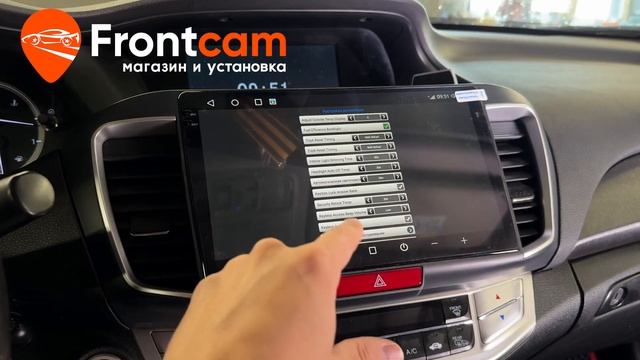 Магнитола Canbox H-Line 2K 4187 для Honda Accord 9 на ANDROID