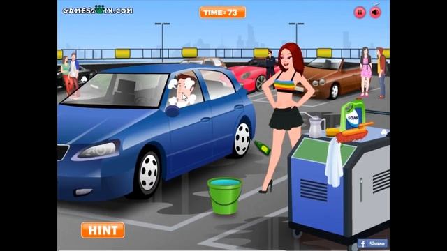 Naughty Flash Games #6 | Hotties Washing Cars ( No Voice-over) смотреть онлайн
