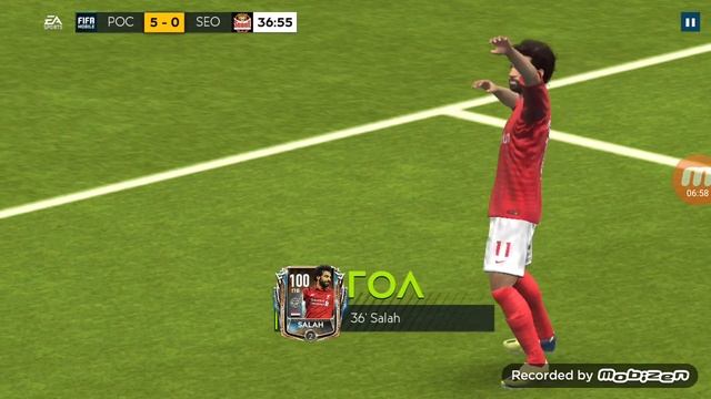 FIFA 19 MOBILE, конец сезона, матч: Моя команда-ФК Сеул(11:0) смотреть онлайн