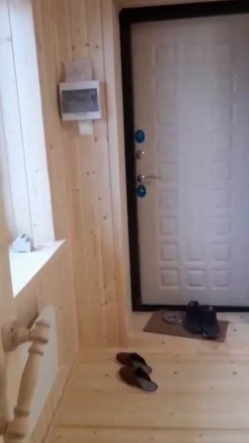 Сауна из дерева с комнатой отдыха #woodwork #стройка #sauna #баня смотреть онлайн