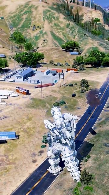 Godzilla VS Kong - MechaGodzilla 1978 Atomic Breath - Godzilla mod Epic Scene - GTA V Mods #shorts смотреть онлайн
