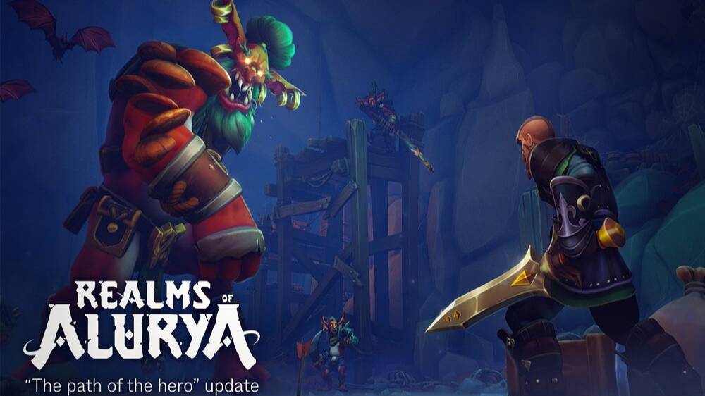 Realms of Alurya - Участвуем в Airdrop на токены и NFT, смотрим на игру сочетающую ферму и данжи! смотреть онлайн