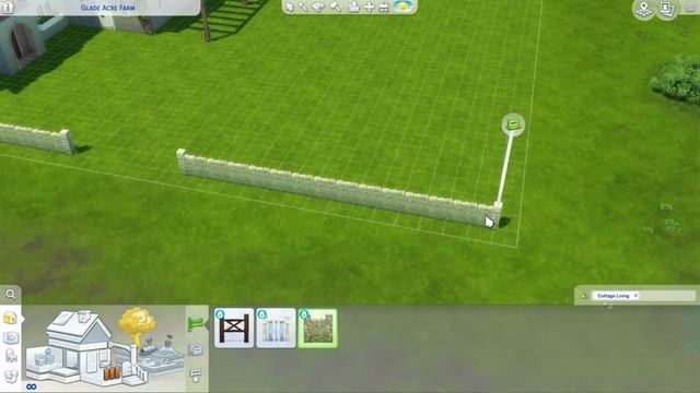 Sims 4 Cottage Living | Glade Acre Farm | Exterior & Landscaping Speed Build