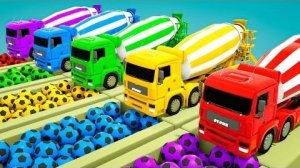 Малышка Акула + Песенка про Бинго -Бетономешалки и разноцветные футбольные мячи -Детские стишки