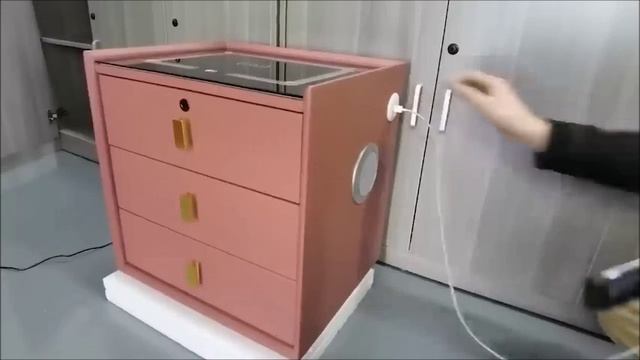 Умная тумбочка с беспроводной зарядкой. смотреть онлайн