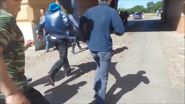 Русская пробежка Спб 7 июня 2015г м Горьковская смотреть онлайн