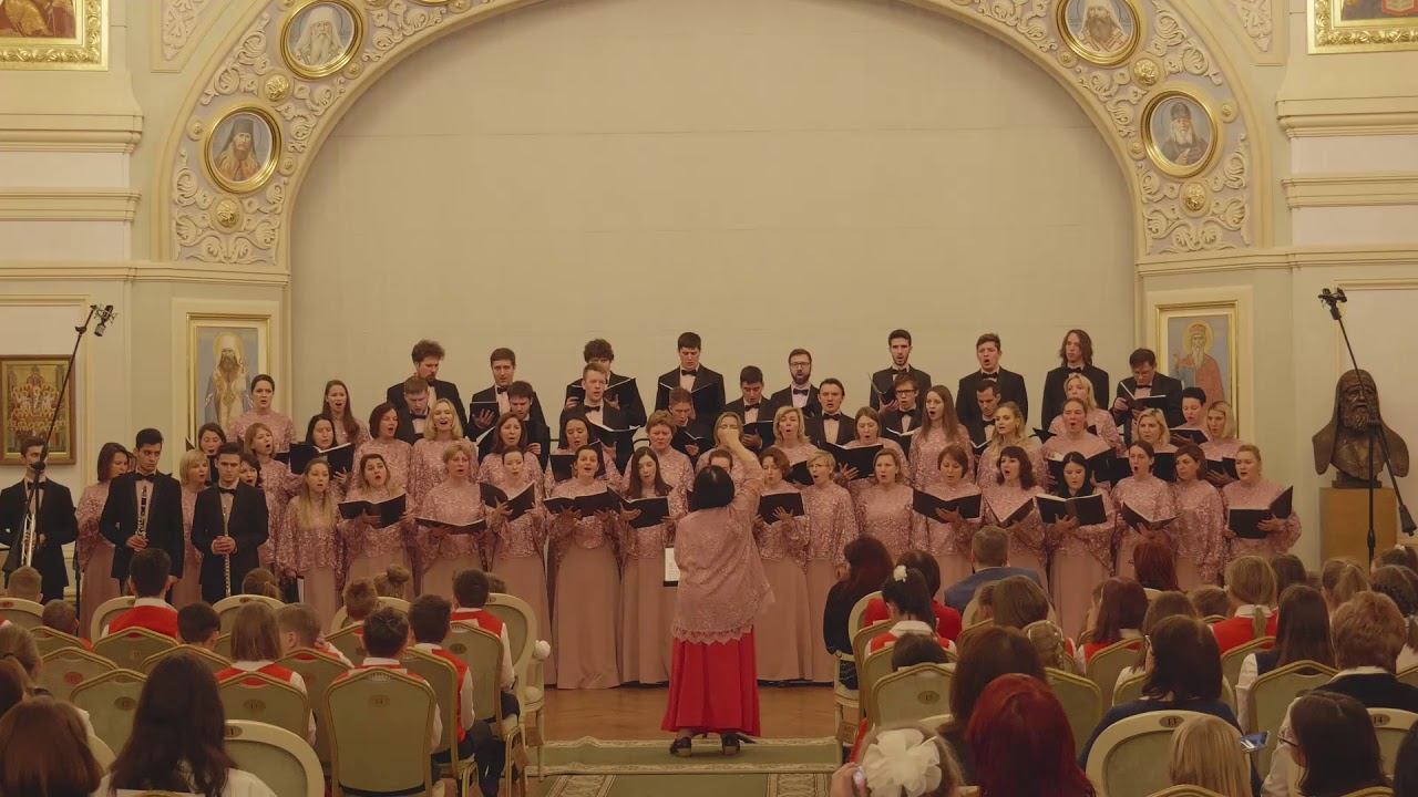 К. Дженкинс «Sanctus» из «A Mass of Peace» Хор "Возрождение" ГБОУ ДО ЦТР и МЭО "Радость" смотреть онлайн