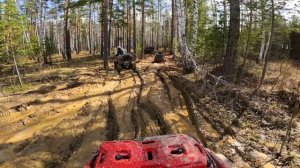 первое открытие 19.04.2025! #квадропокатушки. квадро и мото в лесу