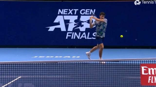Flavio Cobolli vs Luca Nardi HIGHLIGHTS NEXT GEN ATP FINALS 2023 🔴 смотреть онлайн