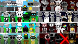 Incredibox - Sprunki, но ОТТЕНКИ во ВСЕХ человеческих изданиях