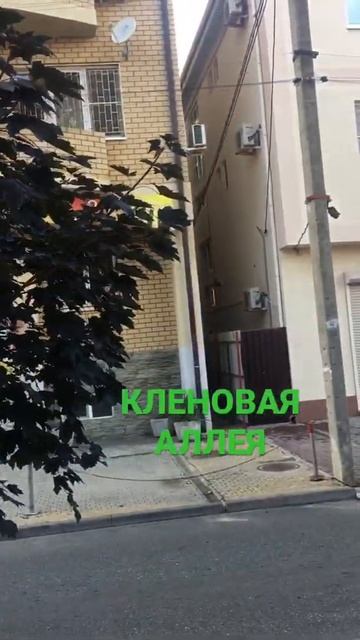 АНАПА. КЛЕНОВАЯ АЛЛЕЯ. УЛИЦА ТЕРСКАЯ смотреть онлайн