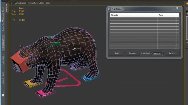 3dsMax CAT Rig Resizer Script Fixed смотреть онлайн