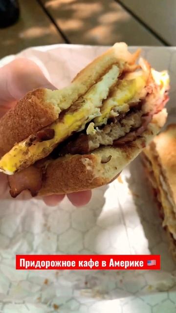 Обед в придорожном кафе Америки 🇺🇸 смотреть онлайн