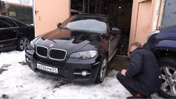 ВТОРОЙ МОТОР ЗА ПОЛ ГОДА. BMW X6.