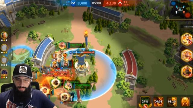 Первый Матч Команды FRIGGI Viking x MD Games Rise of Kingdoms (Rise of Civilizations ) смотреть онлайн