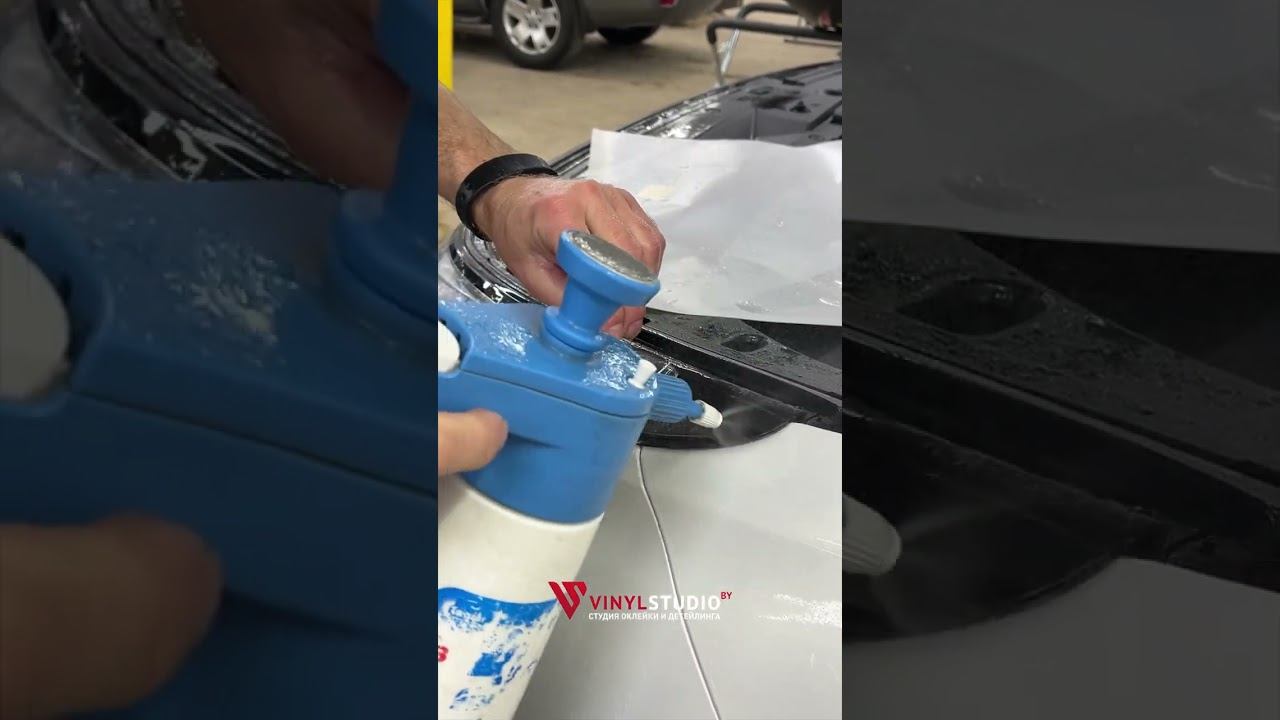 Инструкция по оклейке передних фар ФАВ Бестюн Т90 в защитную пленку