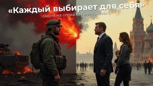 Каждый выбирает для себя женщину, религию, дорогу. Песня на стихи Ю. Левитанского. #песня #выбор