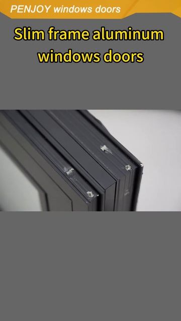 Slim frame aluminum windows doors #house #aluminium #energy #home #windows #door #glass #building смотреть онлайн