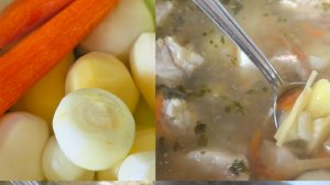 Суп с вермишелью из свинины