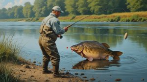 Рыбалка на САЗАНА!