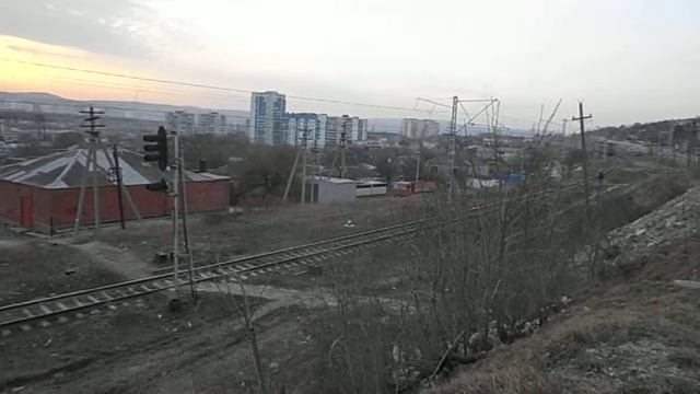 Сплотка из ВЛ80. Станция Новороссийск смотреть онлайн