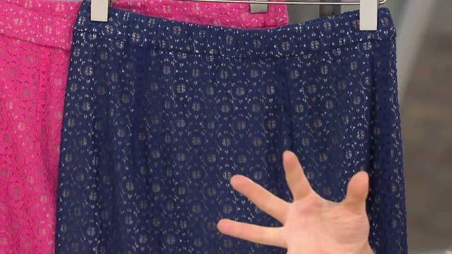 Styled By Joe Zee Lace Skirt With Stacey Stauffer