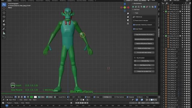 Video Manual Blocksurfaces Blender addon News from Ver 1.0.025 to 1.0.241 - Tools Panel Preferences смотреть онлайн