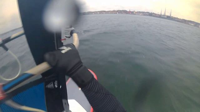 Strapless Windsurf Foiling | JP Foil Slate | Neilpryde Glide Wind 15 смотреть онлайн