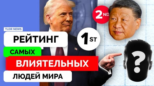 Рейтинг Топ-10 Самых Влиятельных Людей Мира - TLDR | 22.04.2025