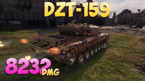 DZT-159 - 6 Фрагов 8.2K Урона - Лучшая девятка? - Мир Танков
