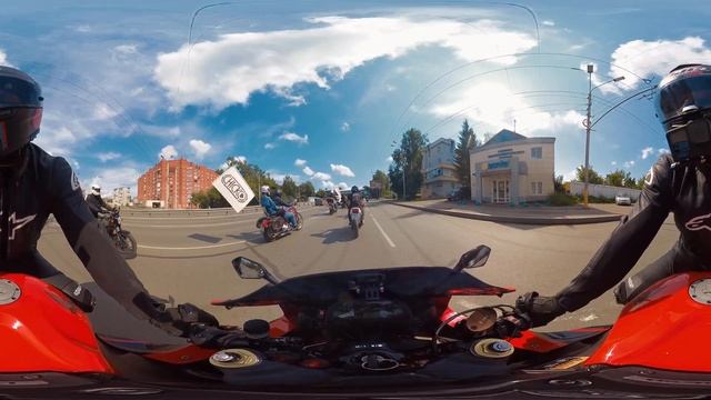 Панорамное видео 360(можно вращать). Мотопробег Томск #4k #360 #shortvideo #bikelife #video #vr