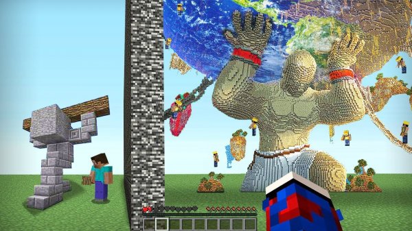 Я позвал строителей чтобы они ПОМОГЛИ мне ПОБЕДИТЬ на СОРЕВНОВАНИИ в Майнкрафт!