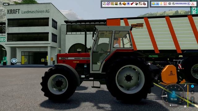 LS22 Modvorstellung - MASSEY FERGUSON 390T V1.0.0.0 - Ls22 Mods смотреть онлайн