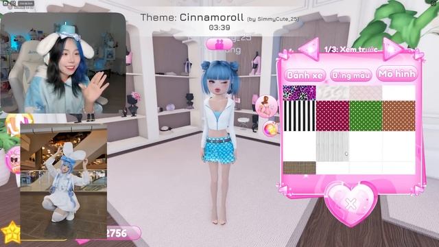 Mèo Simmy Sammy và Phong Cận Chơi Game Thời Trang Roblox Phiên Bản Cinnamoroll Kuromi Melody !! смотреть онлайн