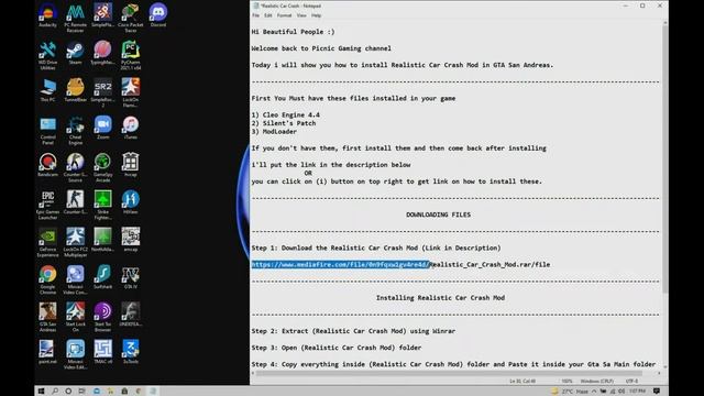 How to install Realistic Car Crash Mod in Gta Sa | Gta Sa Car Damage Mod like Gta 4 смотреть онлайн