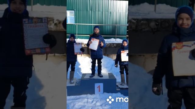 Соревнования по лыжным гонкам на длинные дистанции приуроченные ко Дню защитника Отечества (Сенчиты смотреть онлайн