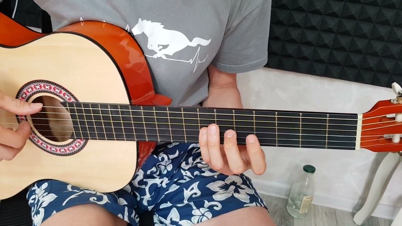 Гамма до мажор с III позиции на растяжку на гитаре смотреть онлайн