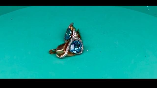 Серьги с топазами смотреть онлайн