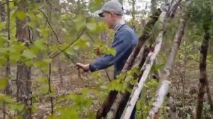 Как построить шалаш в лесу? Лучший шалаш для выживания!