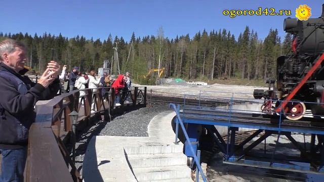 Поездка туда, где добывали мрамор для Исакиевского собора, в Рускеалу - на туристическом ретропоезд смотреть онлайн