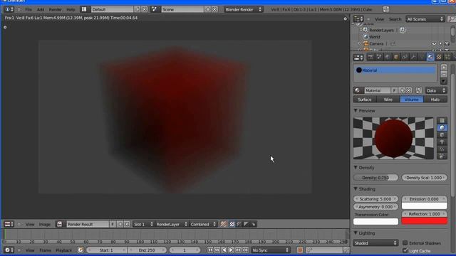 Blender 2.5 corso base [redbaron85] --- 46 --- I Materiali Volumetrici (Volume Materials) смотреть онлайн
