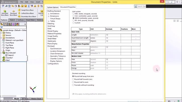 How to Change UNITS in Solidworks I Changing Units in SOLIDWORKS Tutorial in 2020 смотреть онлайн