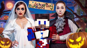 СБЕЖАЛ ИЗ КОШМАРА ОТ ЗЛЫХ РОДИТЕЛЕЙ в SCHOOLBOY RUNAWAY в Майнкрафт..