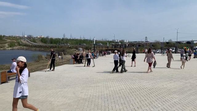Зона отдыха Ирелях. Новое пространство в Мирном смотреть онлайн