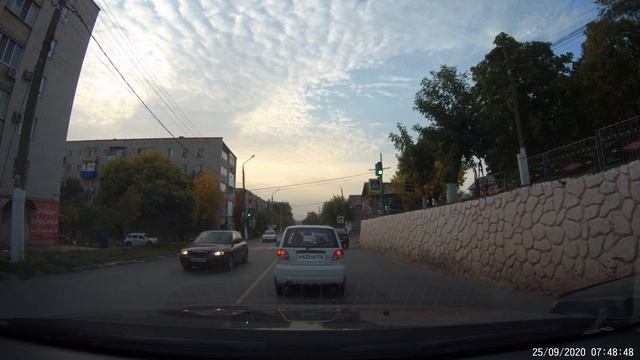 По улицам г. Вольск. От ЦРБ до центра города. 25 сентября 2020 г. смотреть онлайн