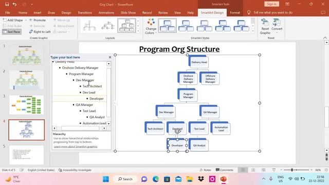 Create Organization Chart in 1 minute । Org Chart in PowerPoint | Org chart in ppt смотреть онлайн