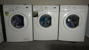 Wash Race No.318 - zanussi 8kg (old drum) vs zanussi 7kg (3 paddle) vs zanussi 6kg (1 paddle)