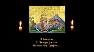 155. Трифена.  31 Янв.  3 Век.  15Ф.  Жития святых. Читает  Игнатий Лапкин
