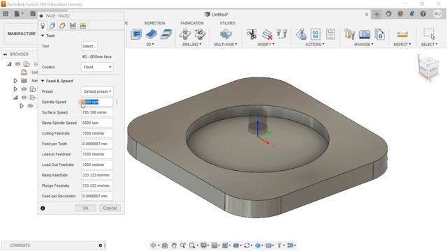 #fusion 360 #cam #facing #tutorial for #beginners смотреть онлайн