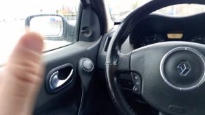 Ремонт стеклоподъёмника водительской двери на Рено Меган 2 2006 г. в.